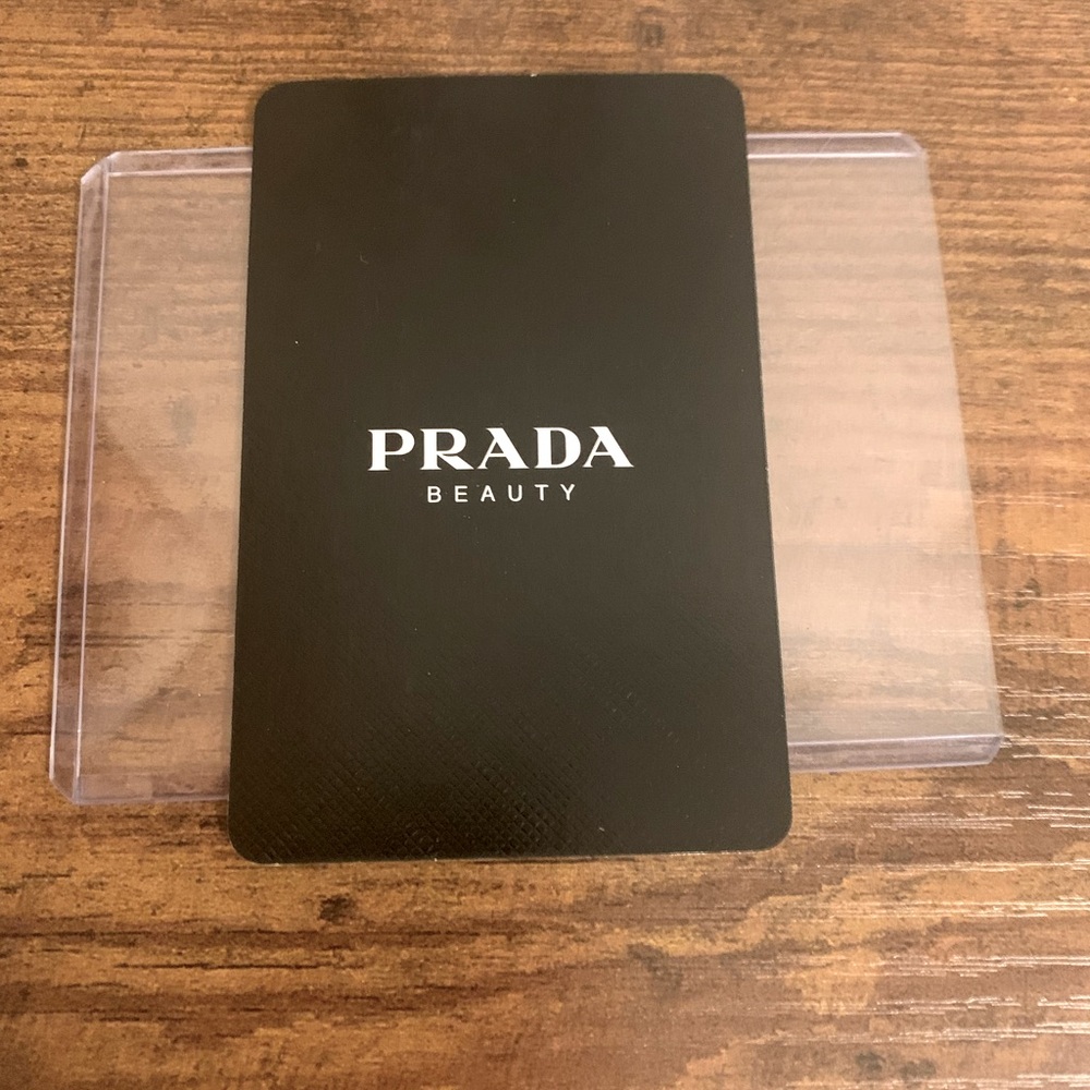 Prada Beauty Playing Card 6 in Spades